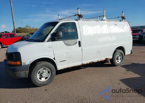 2005 Chevrolet Express from USA, damaged, VIN 1GCGG25U951269603
